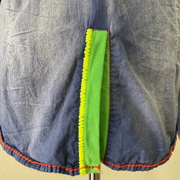 Roar ~ destined to Roar western cowgirl equestrian button down size L EC ~ - Picture 5 of 14